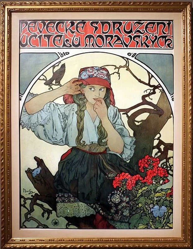 Alfons Mucha - 163, singers union, 1911
